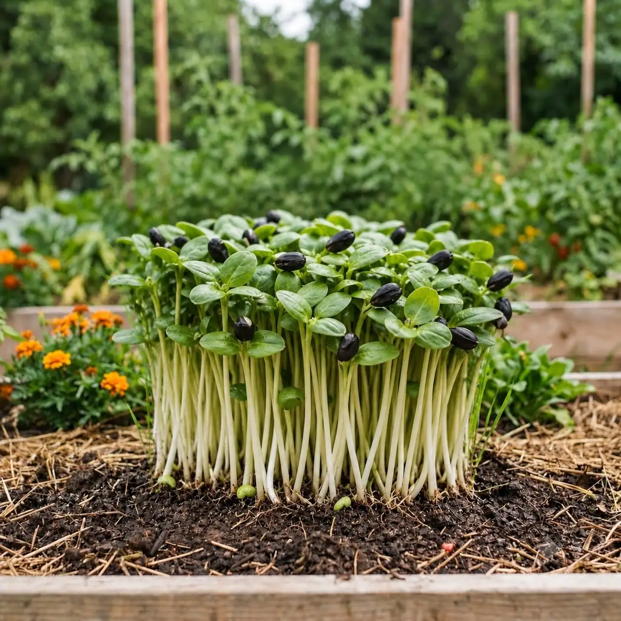 Sunflower Microgreens